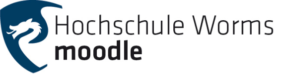 Logo of Moodle Hochschule Worms